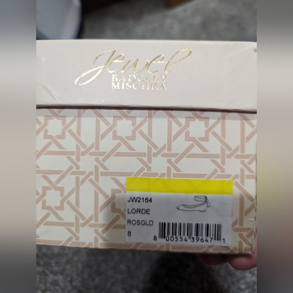 Jewel Badgley Mischka Lorde sequin flat - Picture 5 of 5